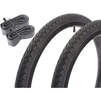 KHEbikes Fahrradreifen Fahrradreifen SET KUJO ONE 0 ONE A 24 Zoll x 1,75" + Schlauch AV