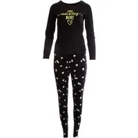 Era&Me Pyjama Damen Pyjama Set Schlafhose + Langarm Oberteil (Schlafanzug Schlafhose + Langarm Oberteil, 2 tlg., Schlafanzug Set) Hoher Baumwollanteil