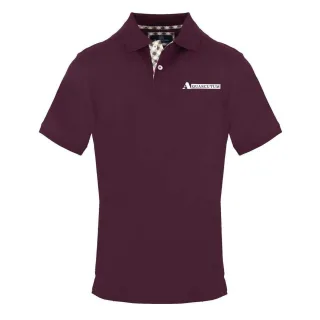 Aquascutum - Poloshirt für Herren, kurzärmlig (Rot)