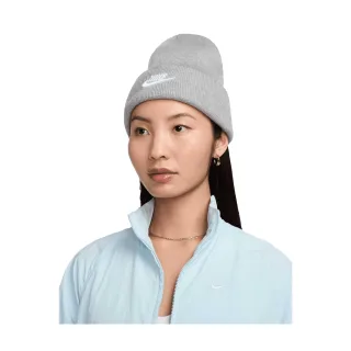 Nike - "Futura Peak" Mütze für Herren/Damen Unisex (Dunkelgrau/Weiß)