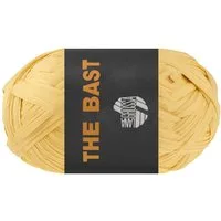 LANA GROSSA THE BAST Häkelwolle, 90 m (Papierbast aus natürlicher Holzzellulose- ideal für Dekoartikel & Taschen), 50 g