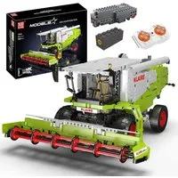 Mould King Mould King 17014 Mähdrescher 1265 Teile RC-Control Harvester Konstruktions-Spielset, (1265 St)