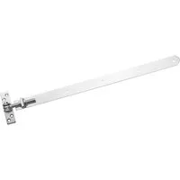 SO-TECH® Torbeschlag Gartentorscharnier verstellbar Stahl verzinkt (2 St), Länge 695 - 750 mm, M16-Gewinde