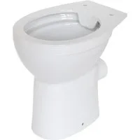 Primaster Tiefspül-WC Primaster Stand WC spülrandlos Eta Tiefspüler weiß
