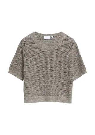 comma - Strickpullover braun - Gr. - 44