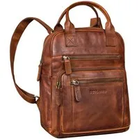 STILORD Cityrucksack "Zane" Freizeit-Rucksack Damen Leder Mittel-Groß