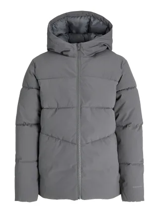 JACK&JONES - JJGLOBAL PUFFER JACKET JNR castlerock - Gr. - 164