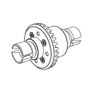 MJX 14304 14303 RC Car Original Parts Metal Gear Differential 16420Y