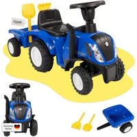 Lemodo Rutscherauto Rutscherauto Traktor mit Anhänger und Zubehör, für Kinder im Alter von 12 - 36 Monaten geeignet