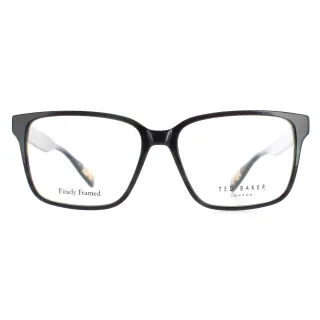 Ted Baker Rechteckige Herren Grün Schildkröte TB8198 Noble