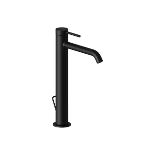 VitrA Minimax Round Einhebel-Waschtischmischer mit Ablaufgarnitur BluEco Schwarz Matt,A4353536ENGX A4353536ENGX
