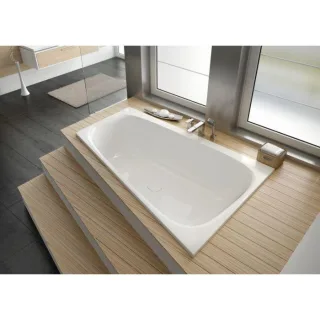Hoesch iSENSI Badewanne 3869.010 170x100cm, rechts, weiß