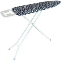HTI-Living Bügelbrett Bügelbrett Black, Bügelfläche 110x33 cm, Bügeltisch mit Bügeleisenablage