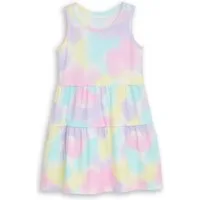 TOM TAILOR Sommerkleid Kleider & Jumpsuits Mini-Kleid mit Batikmuster
