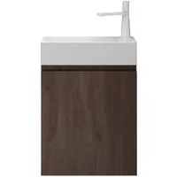 Mai & Mai Badmöbel-Set Gäste Wc Waschbeckenunterschrank Waschtisch mit Unterschrank P02