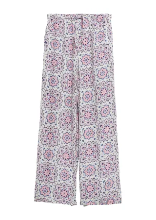 s.Oliver - Hose creme/mehrfarbig - Gr. - 158