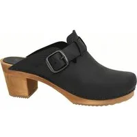 Sanita WOOD-MALULO SQUARE OPEN Clog