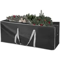 Salcar Künstlicher Weihnachtsbaum Aufbewahrungstasche für Weihnachtsbaum bis zu 240 cm, Transporthülle, 130 x 40 x 50 cm Aufbewahrungstasche, Reißfest, Wasserdicht