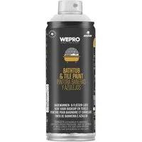 MTN Sprühlack Badewannen- & Fliesenlack Spray, Weiß, 400ml, Epoxid Renovierlack