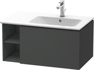 Duravit L-Cube Waschtischunterbau wandhängend Graphit Matt 820x481x400 mm - LC619204949 LC619204949