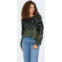ONLY Rundhalspullover ONLJade (1-tlg) Plain/ohne Details
