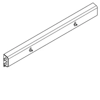 KWC Aquarotter Armatureneinheit, Edst., W.-Mont., 2 Waschplätze, 1400 mm, Wasser links, 3600005282 3600005282