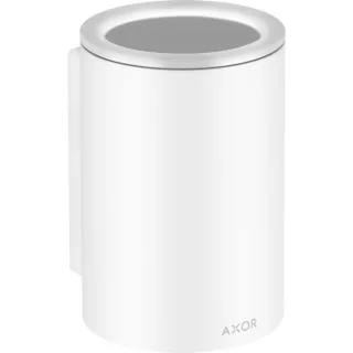 hansgrohe Axor Zahnbecher 42804700 d= 76x114mm, Wandmontage, mattweiß