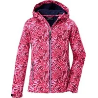 Killtec Softshelljacke Mädchen Softshelljacke Print Wasserdicht, windabweisend, atmungsaktiv, modischer Print
