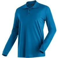 Maier Sports Langarm-Poloshirt Ulrich L/S Herren Polo langarm, leichtes Funktionsshirt, Langarmshirt, Reg. Fit