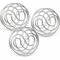 Botells Protein Shaker Shaker Ball 3 Set, für Protein Shakes, rostfreie Edelstahl Kugel, (Spar Set, 3-tlg), Rostfrei