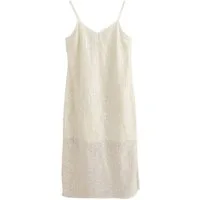 Next Midikleid Paillettenverziertes mittellanges Kleid (1-tlg)