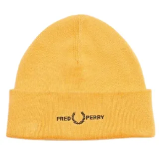 Fred Perry Graphic Logo Golden Hour Gelbe Mütze
