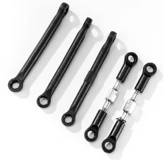 HBX 3100A V3 1/16 Brushless RC Car Parts Steering Cup Servo Linkage Rod C Hub Seat Vehicles Models Spare Replacement F40