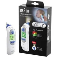 Braun Fieberthermometer ThermoScan 7 IRT6525WE, Vorgewärmte Meßspitze