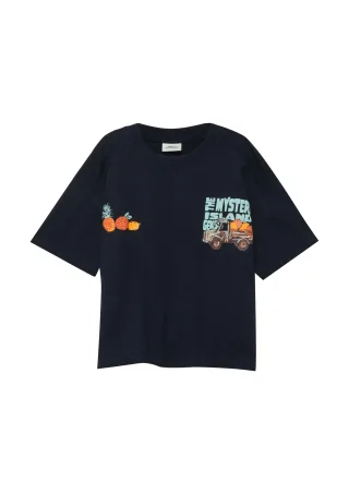 s.Oliver - T-Shirt blau - Gr. - 122