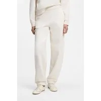 HUGO Jogginghose Nuembrie aus Baumwolle mit Logostickerei, Relaxed Fit
