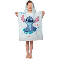 Lilo & Stitch Badeponcho Lilo und Stitch Kinder Poncho mit Kapuze, Strandtuch, Handtuch
