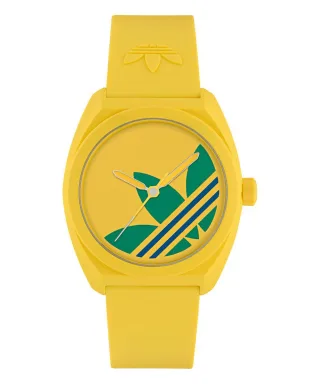 Adidas Originals Project Three Unisex Gelbe Uhr AOST26045