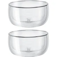 Zwilling Gläser-Set Sorrento, 2-tlg., Borosilikatglas, Doppelwandig, Borosilikatglas, 2-tlg., je 280 ml