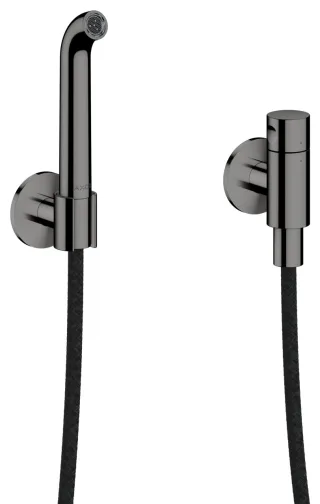 Hansgrohe Gießrohrset AXOR One polished black chrome, 48655330 48655330