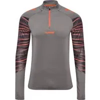 hummel Trainingsshirt HMLBLAZE PRO TRAINING HALF ZIP schnell trocknend, atmungsaktiv, aus Polyester und Elasthan