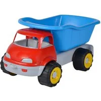Androni Giocattoli Spielzeug-Kipper Sandfahrzeug LKW Kipper rot/blau
