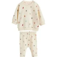 Next Sweatanzug Baby Jogginghose und Sweatshirt, Weihnachten (2-tlg)
