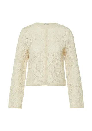 s.Oliver - Indoor-Jacke beige - Gr. - M
