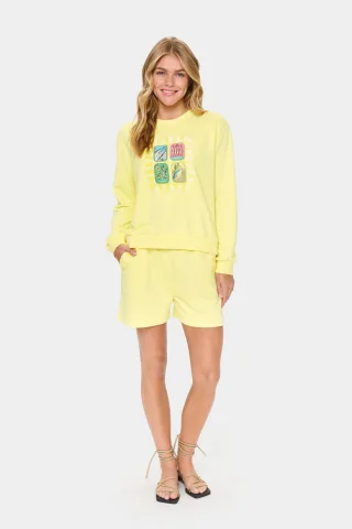 Trackjacket-sweat LolenaSZ Lockere Passform yellow