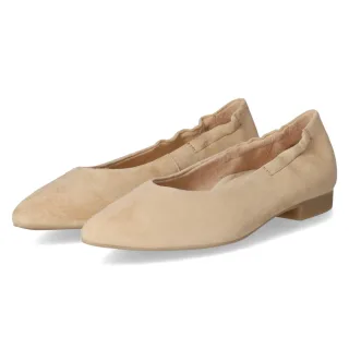 Paul Green Ballerinas - Gr. 37 - Beige - Rauleder
