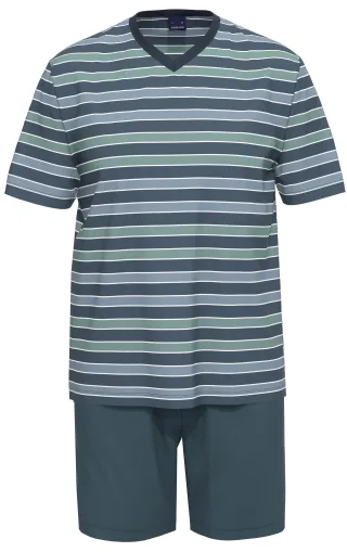 AMMANN - Piran SA kurz V Hals dark denim - Gr. - 56
