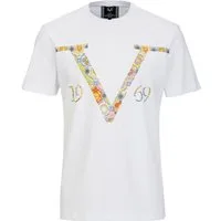 19V69 ITALIA T-Shirt Rafael Baroque - Herrenshirt - Kurzarmshirt - Shirt mit Logodruck