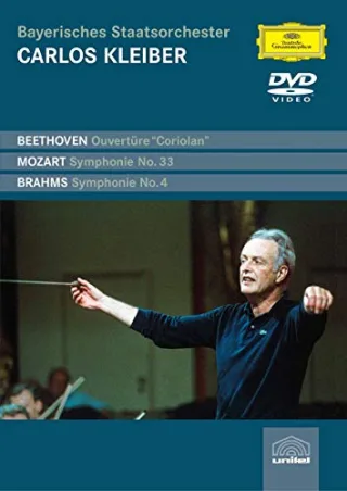 Carlos Kleiber - Beethoven Brahms Mozart