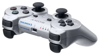 Sony PlayStation 3 Controller [Wireless DualShock 3] silber